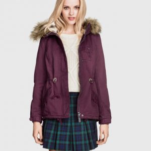 Jacquard-weave Coat