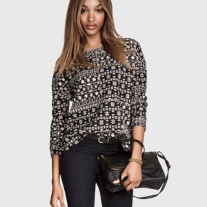 Leather Jacket with Tie Belt